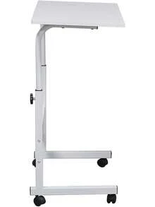 Roller Computer Table - White - View 2