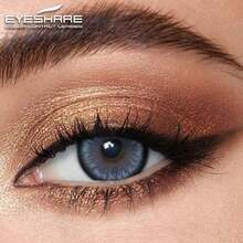 Eyeshare 1 Pair Of Blue Contact Lenses For Eyes Color Contact Lenses Diameter Of 14.5mm - Blue - View 5
