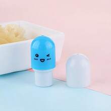 1pc Cute Expression Pill Capsule Neutral Pen Creative Retractable Design Water Pen 0.5mm Bullet Tip Student Fun Pen Super Eye-Catching Capsule Pill Shape With Cute Cartoon Expression Bright Colors Soft Healing Feeling Full Of Fun When Held In Hand Instantly Grabs Attention Retractable Pen Body Design Pull Off Capsule Pen Cap And Pen Tip Automatically Slides Out Put On Pen Cap And Pen Tip Retracts Simple Operation No Need To Rotate Or Press Just Write Anytime - A - View 5