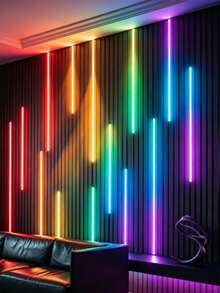1 Roll 1m/3.3ft~15m/49.2ft Battery Powered LED Light Strip (Includes Battery) RGB Color Changing Dimmable LED Light, With 24-Key Controller, Suitable For Bedroom, Living Room, Home Room, Camping And DIY Decoration - 3535RGB - View 3