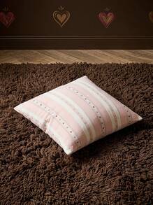 Joivida 1pc 100% Polyester Bohemian Style Textured Crinkled Embossed Decorative Pillow Cover With Invisible Zipper, No Filling, Soft And Comfortable, Minimalist Style, Suitable For Living Room, Dining Room And Bedroom Decor - Multicolor - View 3