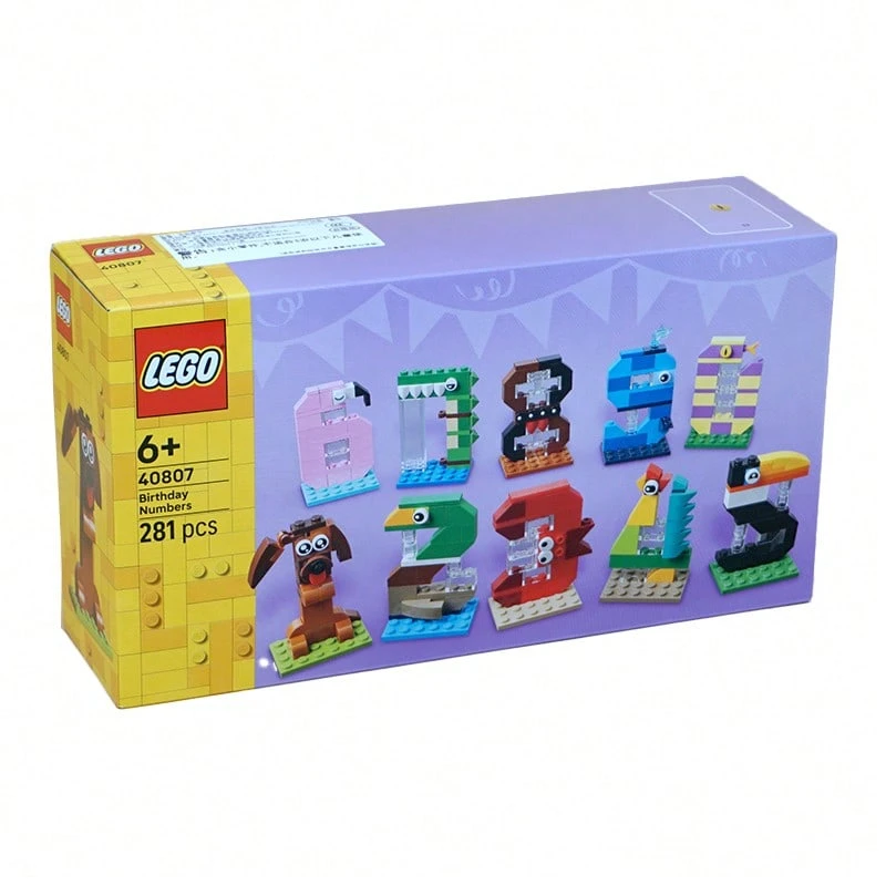 LEGO Đồ chơi khối xây dựng 40807 số ngày sinh series sáng tạo - Trong sáng - Xem 1