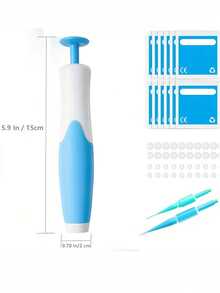 10pcs/Box Exquisite Minimalist Convenient Facial Cleansing Tool Pimple Extractor, Suitable For Men And Women, Beautiful Holiday Gift - Multicolor - View 3