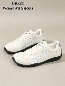 2026 Women's Lightweight Comfortable Beige Slip-On Shoes For Sports/Outdoor/Running/Casual - Beige - View 2