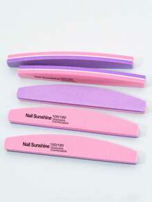 NailSunshine 5件套指甲抛光块打磨海绵指甲抛光器专业美甲工具，适用于亚克力指甲护理，打造最佳自然美甲效果，美甲用品，美甲工具，美甲艺术工具，返校季，美甲，美甲工具，适用于贴片指甲 - 彩色 - 查看 4