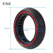 Scooter Spare Wheel - Black - View 8
