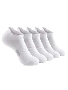 9 Pairs Unisex Sports Short Socks, Breathable Thick Running Socks, Non-Slip Low-Cut Socks, Suitable For Running, Gym Fitness And Daily Wear - Multicolor - View 7