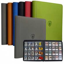 Premium Card Storage Gift, 20‑Pocket Card Binder, Holds Up To 1280 Collectible Cards, Sturdy Zipper Design, Large‑Capacity - Multicolor - View 5