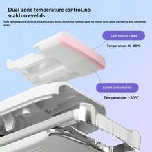 1pc 400mAh Rechargeable Mini Portable Eyelash Curler, Portable Electric Eyelash Curler, USB Charging Eyelash Curler, Beauty Accessory For Home And Travel - View 8