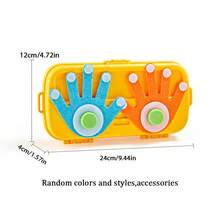 Finger Counting Blocks Math Learning Toy, Children's Finger Arithmetic Counting Game, Early Education Number Operation Toy With Shoulder Strap, Suitable For Children 3 Years And Above Gift - Multicolor - View 11