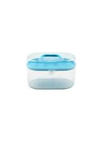 Multi-Layer Portable Medicine Box, Transparent Storage Box, Home Essential First Aid Kit. Dual-Layer Compartment Design, Organized Storage For Iodine, Bandages, Swabs, Thermometers And Other Medical Supplies. Transparent Body, Clear Visibility Of Internal Items, Flip Lid With Built-In Handle, Easy To Carry And Move. Dust-Proof And Moisture-Proof, Convenient For Quick Access To Emergency Medications In Bedroom, Living Room. Compact And Space-Saving, Suitable For Daily Home Care And Minor Wound Emergencies - Multicolor - View 15
