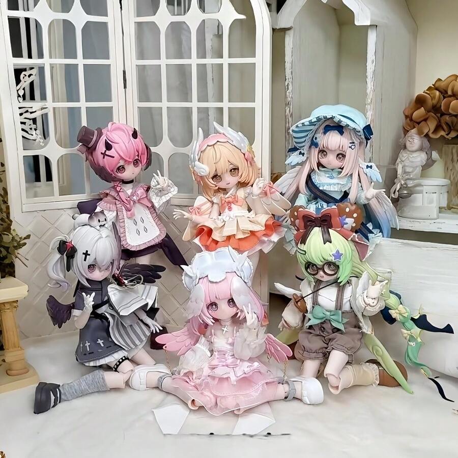 Figur Boneka Bergerak Light And Shadow BJD Random Light Wing Academy 1 buah - MultiWarna - View 1