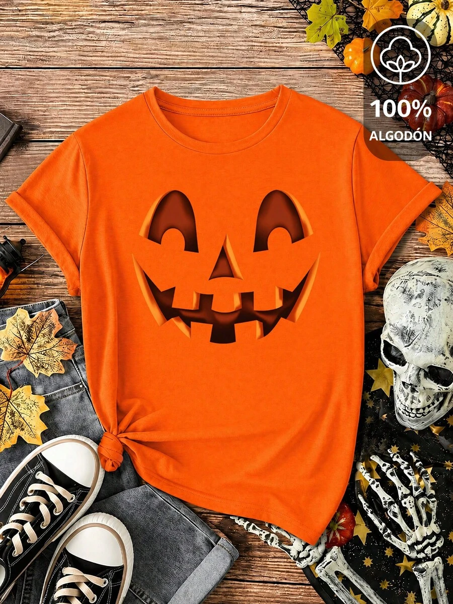 Women T-Shirts - Orange - View 1