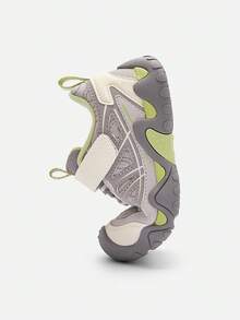 Balabala Baby Colorful Walking Shoes Soft Supportive Footwear Stylish Wear For Infant Boys Girls Winter Daily Wear - Grayish White - View 6