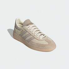 adidas originals HANDBALL SPEZIAL 圓頭舒適低幫板鞋 男女同款 棕色 - 棕色 - 查看 7