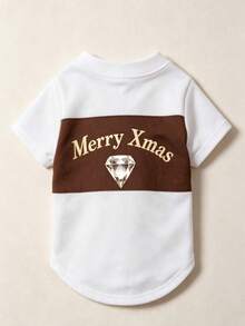 Kaos Hewan Peliharaan Motif Natal 2026 yang Menyenangkan, Cocok untuk Kucing dan Anjing, Perlengkapan Liburan Kucing yang Lembut dan Ramah Kulit, Pakaian Natal Lucu untuk Membuat Anjing Bahagia - MultiWarna - View 11