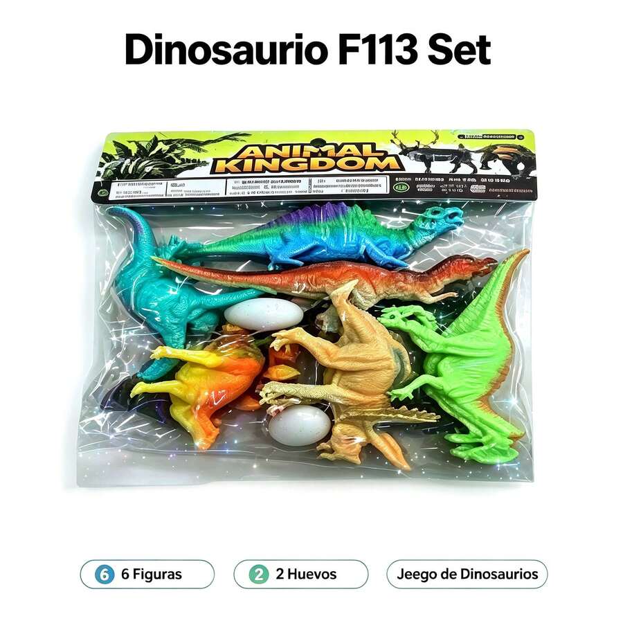 Dinosaurio Mundo Juguete Educativo para Niños F113 Mexico Envio Rapido - 1 - Ver 1
