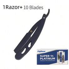 New Men's Foldable Stainless Steel Blade Vintage Razor Manual Shaving Razor Barber Razor Body Facial Hair Removal Knife - Multi-color - View 6