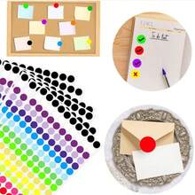 Colorful Dot Stickers, Suitable For Adults, Used For Marking, Coding, Categorizing, Prioritizing, Envelope Sealing And Art Education - Colorful Dot Stickers - View 9