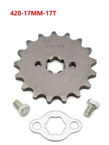 420 10/12/13/14/15/16/17/18/19 Tooth Front Engine Sprocket 17mm/20mmFor 70cc 110cc 125cc Pit Dirt Bike Replacement Accessories - A - View 14
