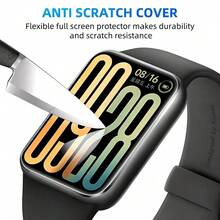 3 قطع متوافقة مع Mi Band 9 Pro /10 Pro واقي شاشة مرن وناعم 3D بتغطية كاملة فيلم حماية إكسسوارات - 3 قطعة - مشاهدة 4