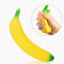 Banana Squeeze Toy, Slow Rebound Soft Stress Relief Toy, Adult Anxiety Relief, Birthday, Party, Christmas Gift, Perfect Item - Multicolor - View 6