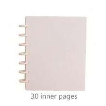 1pc Transparent Photo Card Album, DIY, Premium Minimalist Home Photo Album, 3-3.5 Inch Star Photo Card Loose-Leaf Binder, Photo Card Book, Transparent Heart Hollow Loose-Leaf Buckle, Thickened Ultra-Clear Loose-Leaf, Acid-Free PVC-Free, Idol Photo Card, Photo Card, Anime Game Character Photo Card Storage And Display Album - Multicolor - View 24