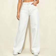 Women Jeans - White - View 1