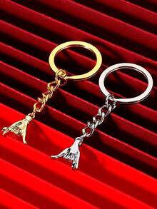 Couple Gift Valentine's Day Gift Best Friend Couple Keychain 1st Anniversary Christmas Birthday Gift With Card - Silver - View 11