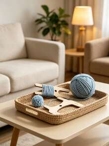 16pcs Pom-Pom Maker Tool Set With 4 Sizes - DIY Suitable For Handmade Fabric & Crochet Plush Balls, -Colored Craft Tool For Amigurumi, Yarn Balls, Pom-Poms For Crochet - For Hobbyists And Beginners - New Model - View 2