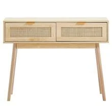 Sofa & Console Tables - Natural Oak - View 8
