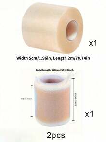 1/2/3PCS Large-Size Hydrocolloid Roll Anti-Wear Patch, Flexible And Skin-Friendly Hydrocolloid Patch Tape, Waterproof Hydrocolloid, Hand And Foot Care Patch - One Size - View 12