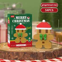 Bộ lắp ráp khối xây dựng lịch Advent Giáng Sinh 2026, bộ 12 mô hình mini Giáng Sinh, quà tặng Giáng Sinh, quà tặng tiệc, phù hợp cho trẻ từ 6 tuổi trở lên - Nhiều màu - Xem 18