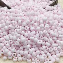10g/Pack, Approx. 300pcs, 3mm Matte Macaron Series Solid Color Round Glass Seed Beads, Suitable For Clothing Embroidery And Weaving To Make Clothes More Fashionable - 3mm AB Matte Macaron 10 Colors - View 12
