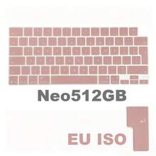 SDYIGOE 1pc English Peach Pink Keyboard Cover, EU And US Layout, Compatible With MacBook Neo 13-Inch (A18) Pro 2026 A3404 256GB 512GB With Touch ID, Comfortable Touch, Anti-Stain, Precise Fit - View 13