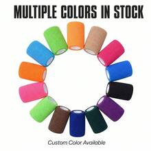14Pcs Vibrant Color Cohesive Bandage, Self‑Adhesive Elastic Sports Wrap For Daily Fitness - Mixed Color - View 5