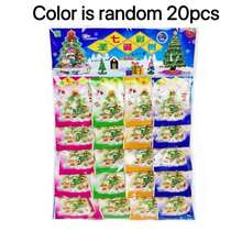 2026 New 20pcs Magic Christmas Tree Paper Tree Blooming, Water-Activated Crystal Growth Christmas Tree, Suitable For Teenager Desk Decor, Birthday Gift - Party Gift - Perfect Gift - Top Choice Toy - Multicolor - View 11