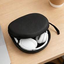Large EVA Hard Shell Headphone Case, Shockproof Pressure Resistant Zipper Carrying Storage Bag, Portable Travel Protective Box For Over-Ear Headphones, Digital Accessories, Cable & U Disk - Multicolor - View 4