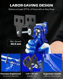 Brake Caliper Compression, Single Dual Quad Piston RDFG - 1, 2-piston - View 4