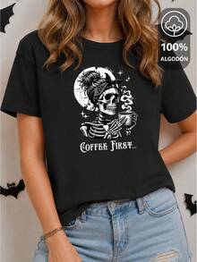Women T-Shirts - Black - View 1