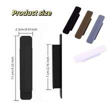 2pcs Self-Adhesive Door Handles, No-Drill Cabinet Drawer Pulls, Sticky Window Glass Sliding Door Handles, Home Kitchen Wardrobe Furniture Hardware Accessories - New Pull-out - View 3