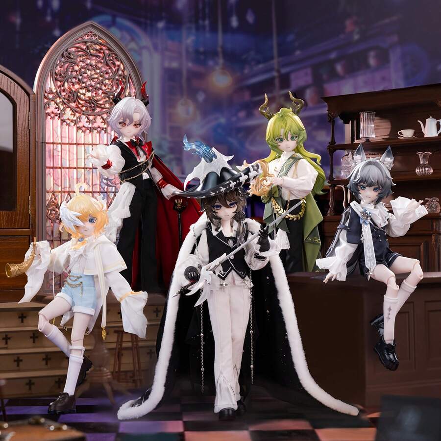 Fantasy World Resonance 1/8 Scale Movable BJD Random Figure Ornament 1pc - Multicolor - View 1