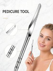 1/3/6pcs Foot Callus Remover, Dead Skin Scraper, Exfoliating Foot File, Daily Home Foot Care Tool, Create Smooth Heels, With Storage Box - Multicolor - View 4