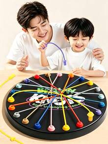 Untangle The Rope" Challenge Board Game – An Educational Toy For Kids To Develop Logical Thinking And Focus, Perfect For Parent-Child Interaction. - Multicolor - View 4