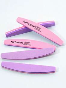 NailSunshine 5件套指甲抛光块打磨海绵指甲抛光器专业美甲工具，适用于亚克力指甲护理，打造最佳自然美甲效果，美甲用品，美甲工具，美甲艺术工具，返校季，美甲，美甲工具，适用于贴片指甲 - 彩色 - 查看 3