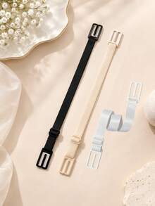 3pcs/6pcs/9pcs Bra Strap Clips, Adjustable Non-Slip Bra Strap Holder Fasteners - Multicolor - View 4