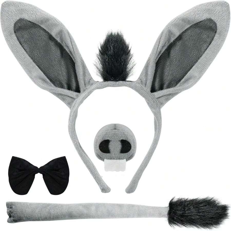 New Hot-Selling Fashionable Donkey Headband, Personalized Elegant Stage Performance/Party Animal Headpiece - Little Donkey - View 1