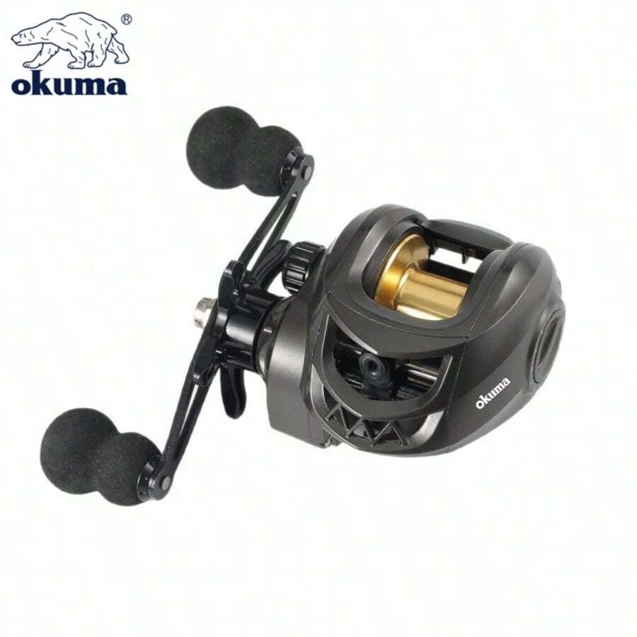 OKUMA AK Series,7.2:1 Gear Ratio,2+1 Ball Bearing,18LB Max Drag,Baitcasting Reel,For Freshwater Saltwater - Multicolor - View 1