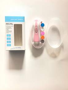 Baby Electric Nail Trimmer Set - LED Light Nail File & Clipper, Ultra Quiet Motor, Adjustable Speed & Replacement Grinding Heads Suitable For Newborns And Infants - Pink - View 11