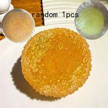 DAFENNI 1pc Large Slow Rising Fructose Slush Squishy Ball With Rustling Sound, ASMR Stress Relief Squeeze Fidget Toy, Colorful Sensory Toy, Halloween Christmas Party Favors Gift For Family Friends Kids Adults - Multicolor - View 13